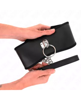 KINK - Verstellbare Halskette mit Breitem Riemen 40-55 cm