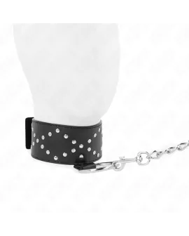 KINK Halskette mit Leine - Modell 3 verstellbar 36-43 cm
