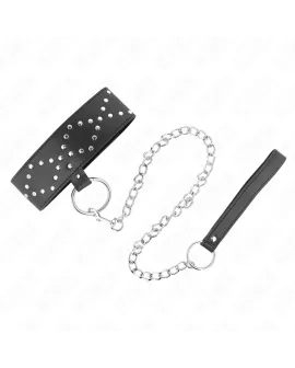 KINK Halskette mit Leine - Modell 3 verstellbar 36-43 cm