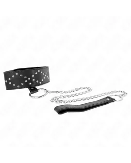 KINK Halskette mit Leine - Modell 3 verstellbar 36-43 cm