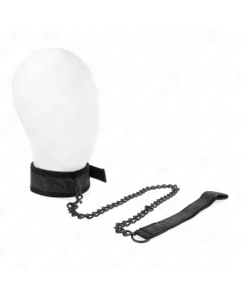 KINK - BASISMODELL HALSBAND MIT LEINE 77 CM MODELL 5 VERSTELLBAR 34-54 CM X 5 CM