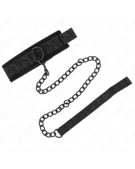 KINK - BASISMODELL HALSBAND MIT LEINE 77 CM MODELL 5 VERSTELLBAR 34-54 CM X 5 CM