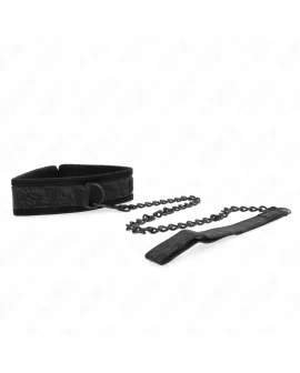 KINK - BASISMODELL HALSBAND MIT LEINE 77 CM MODELL 5 VERSTELLBAR 34-54 CM X 5 CM