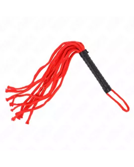 KINK Rojo Seilpeitsche - 56 cm Erotik Peitsche