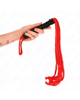 KINK Rojo Seilpeitsche - 56 cm Erotik Peitsche