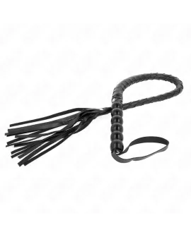 KINK - Schlangenpeitsche mit Perlen - 80 cm