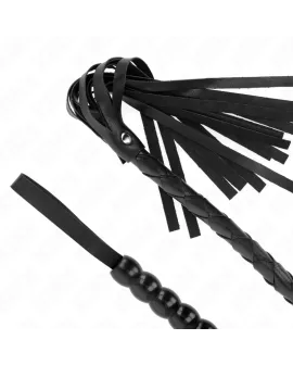KINK - Schlangenpeitsche mit Perlen - 80 cm