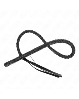 KINK - Lange Peitsche mit Perlen - 110 cm