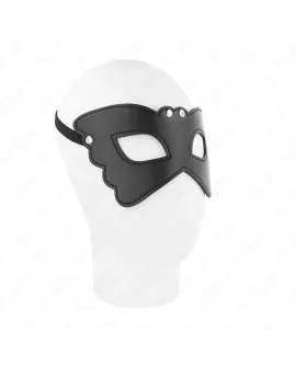 KINK - Schmetterlingsform Kunstleder-Maske 20 x 9 cm