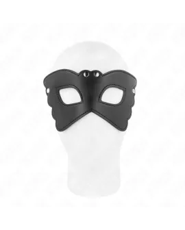 KINK - Schmetterlingsform Kunstleder-Maske 20 x 9 cm