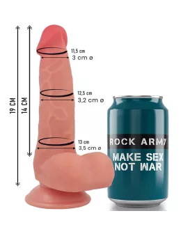 ROCKARMY Flüssigsilikonfuchs 19 cm - Ø 3,2 cm