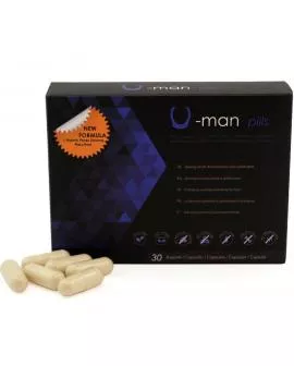 500 COSMETICS - U-MAN VERBESSERT PENISGRÖSSE UND SEXUELLE KRAFT - KAPSELN