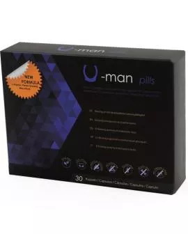 500 COSMETICS - U-MAN VERBESSERT PENISGRÖSSE UND SEXUELLE KRAFT - KAPSELN
