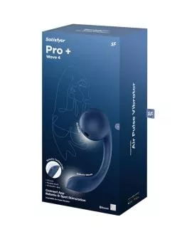 Satisfyer Pro+ Wave 4 - G-Punkt & Air Pulse - Dunkelblau