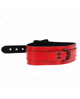 KINK - Weinrote Verstellbare Halskette 37,5-49,5 cm x 5 cm