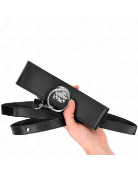 KINK - Nietenleinen 116 cm Halsband Kunstlederband 50 x 5 cm
