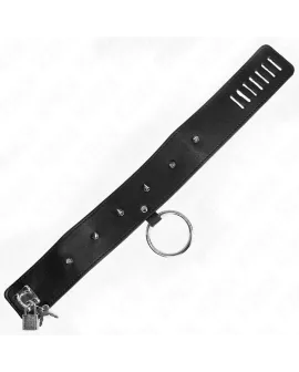 KINK Halskette mit Leine - Silberne Nieten Modell 2, 65 cm