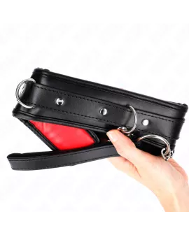 KINK - Halskette Modell 3 verstellbar 37-54 cm Kunstleder