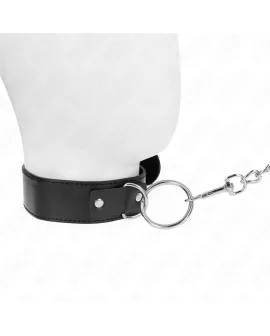 KINK Basis Modell 4 Halsband mit Leine - Verstellbar 36-43 cm
