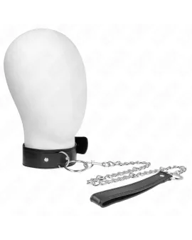 KINK Basis Modell 4 Halsband mit Leine - Verstellbar 36-43 cm