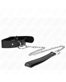 KINK Basis Modell 4 Halsband mit Leine - Verstellbar 36-43 cm