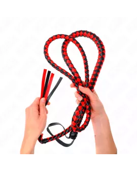 KINK - Rote Lange Schlangenpeitsche 210 cm