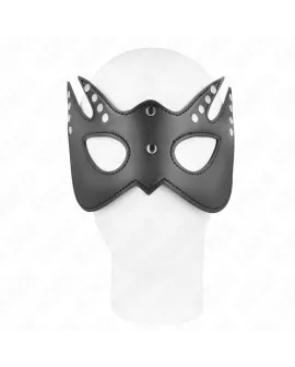 KINK - FLEDERMAUSMASKE MIT NIETEN 23 x 15 CM