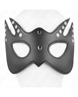 KINK - FLEDERMAUSMASKE MIT NIETEN 23 x 15 CM
