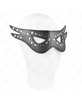 KINK - Sexy Kunstledermaske Modell 1 27 x 13 cm