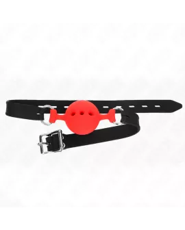 KINK - Vollsilikon-Klappen Rot Größe M Verstellbar 35-51 cm
