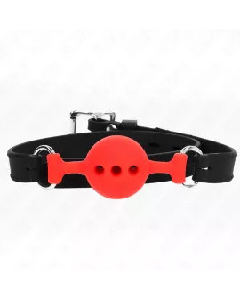 KINK Vollsilikon-Klappen Größe S Rot - Verstellbar 35-51 cm