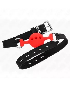 KINK Vollsilikon-Klappen Größe S Rot - Verstellbar 35-51 cm
