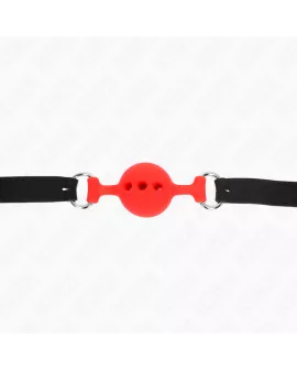 KINK Vollsilikon-Klappen Größe S Rot - Verstellbar 35-51 cm