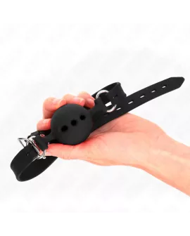 KINK Vollsilikon-Klappen - Schwarz Größe L Verstellbar
