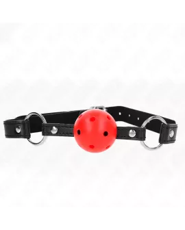 KINK - Roter Hohler Ball-Gag 4,5 cm Modell 1