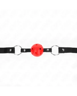 KINK - Roter Hohler Ball-Gag 4,5 cm Modell 1