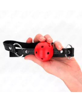 KINK - Roter Hohler Ball-Gag 4,5 cm Modell 1