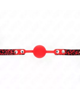 KINK Silikonball-Gag 4 cm Modell 2 - 60 x 2 cm