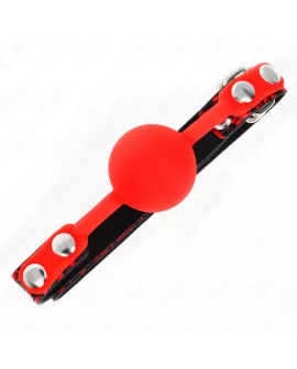 KINK Silikonball-Gag 4 cm Modell 2 - 60 x 2 cm