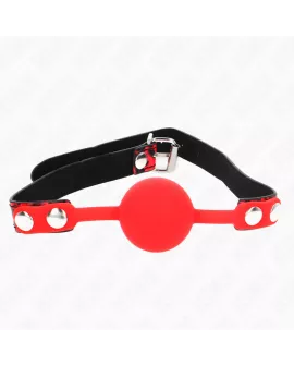 KINK Silikonball-Gag 4 cm Modell 2 - 60 x 2 cm
