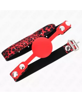 KINK Silikonball-Gag 4 cm Modell 2 - 60 x 2 cm