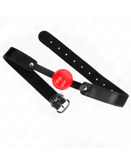 KINK Soft TPE Ballgag 4 cm - Verstellbar 41-61 cm