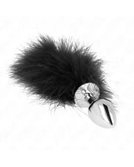 KINK - Edelstahl Anal Plug 11 x 7 cm mit Feder 11 cm