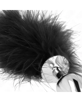KINK - Edelstahl Anal Plug 11 x 7 cm mit Feder 11 cm