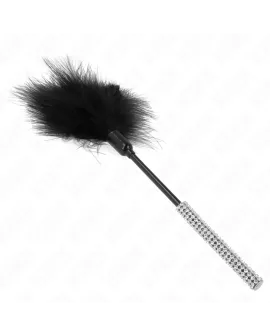 KINK - Tickle Federn mit Strassgriff - 27 cm
