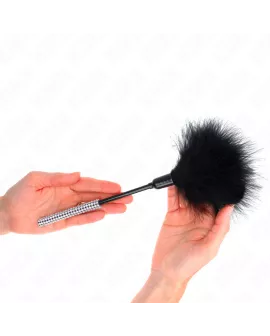 KINK - Tickle Federn mit Strassgriff - 27 cm
