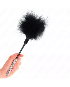KINK - Tickle Federn mit Strassgriff - 27 cm