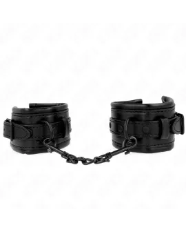 Kink - Handgelenkfesseln Schwarz Verstellbar 20-30 cm x 6 cm