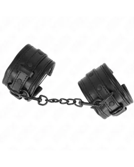 Kink - Handgelenkfesseln Schwarz Verstellbar 20-30 cm x 6 cm