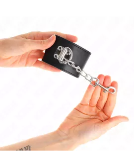 KINK Handgelenkfesseln - Verstellbar Schwarz 16-23 cm